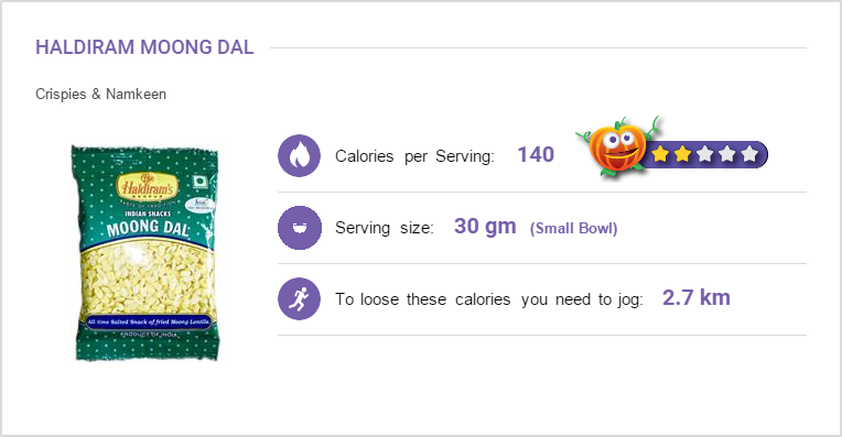 Dal Nutrition Chart